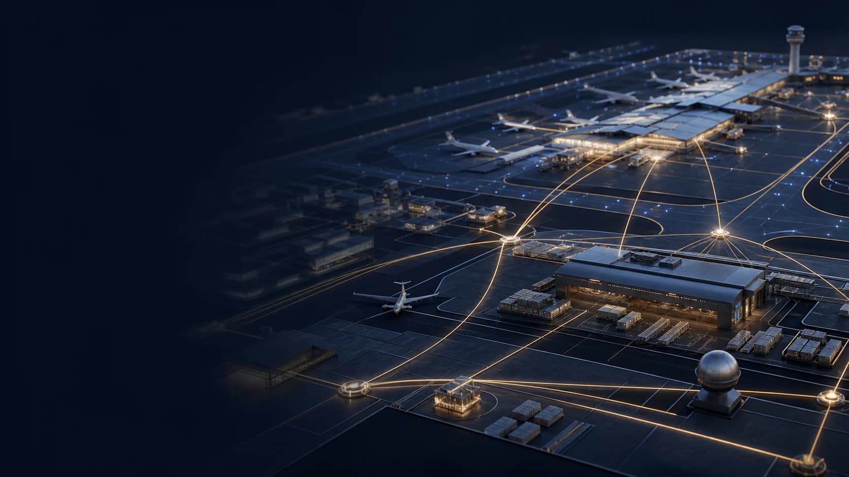Conceptual aviation infrastructure investment model